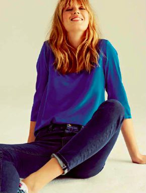 MiH Skinny Blue Jeans and Tunic