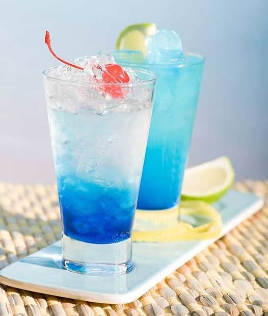 Blå Lagoon Summer Drink