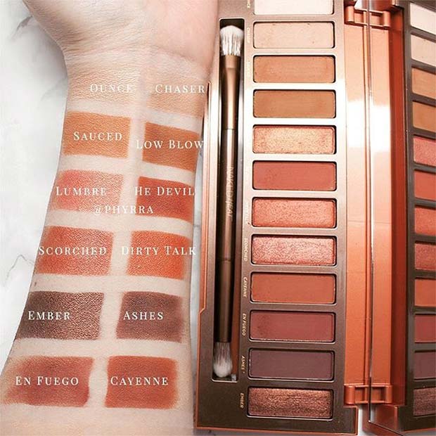 kentsel Decay Naked Heat Palette for Hot Makeup Products You Need This Summer 