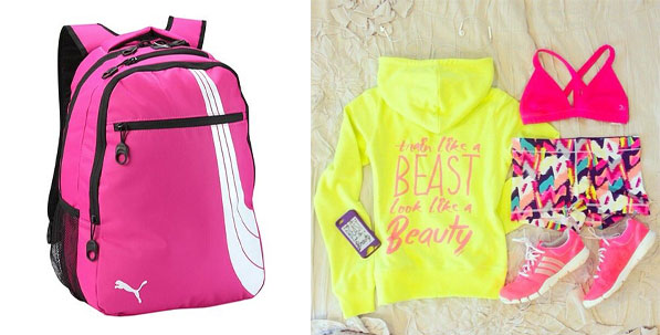 פּוּמָה Pink Backpack