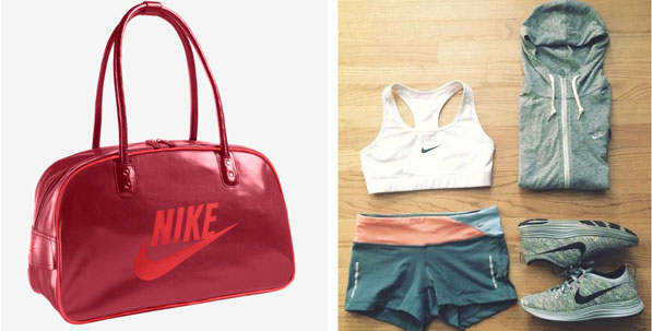 Piros Gym Bag by Nike
