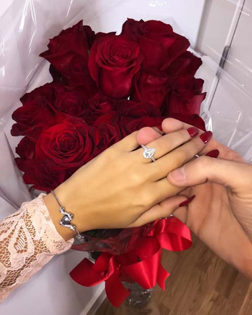 Валентине's Wedding Proposal 