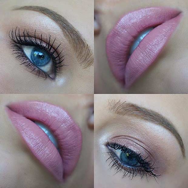 Uşor Everyday Makeup for Blue Eyes