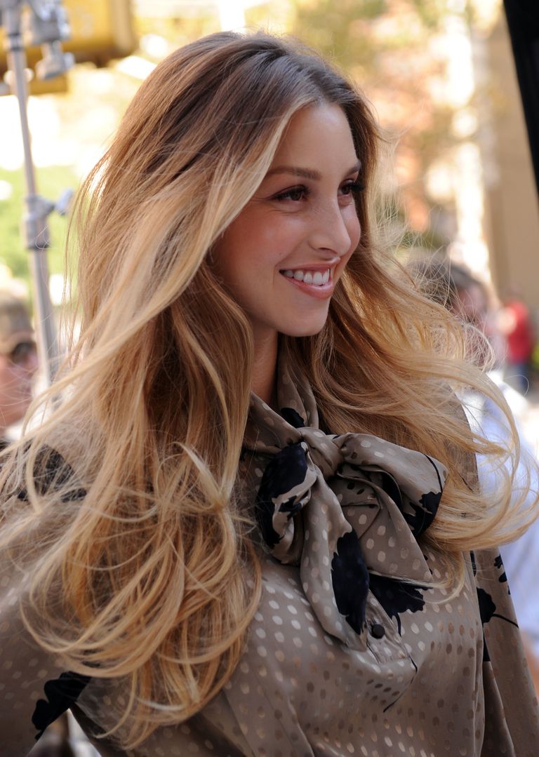 Whitney Port ombre hair