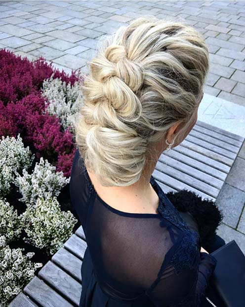 Sikkes and Stylish Braided Updo for Beautiful Braided Updos
