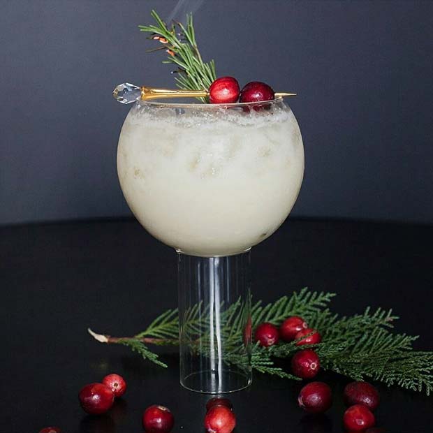 לבן Christmas Cocktails
