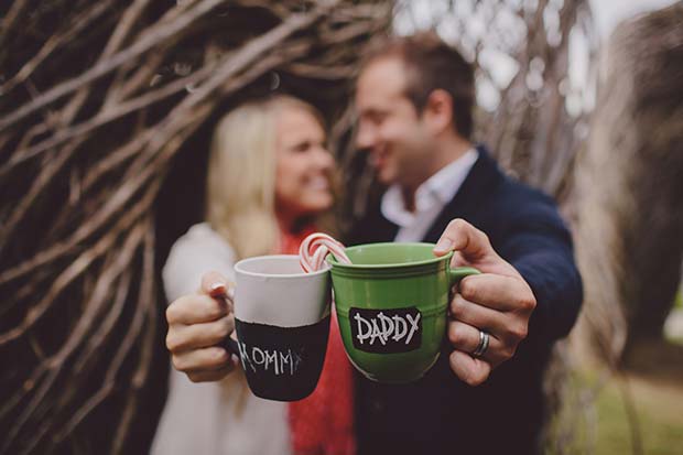 Ünnepies Mugs Pregnancy Announcement Photo
