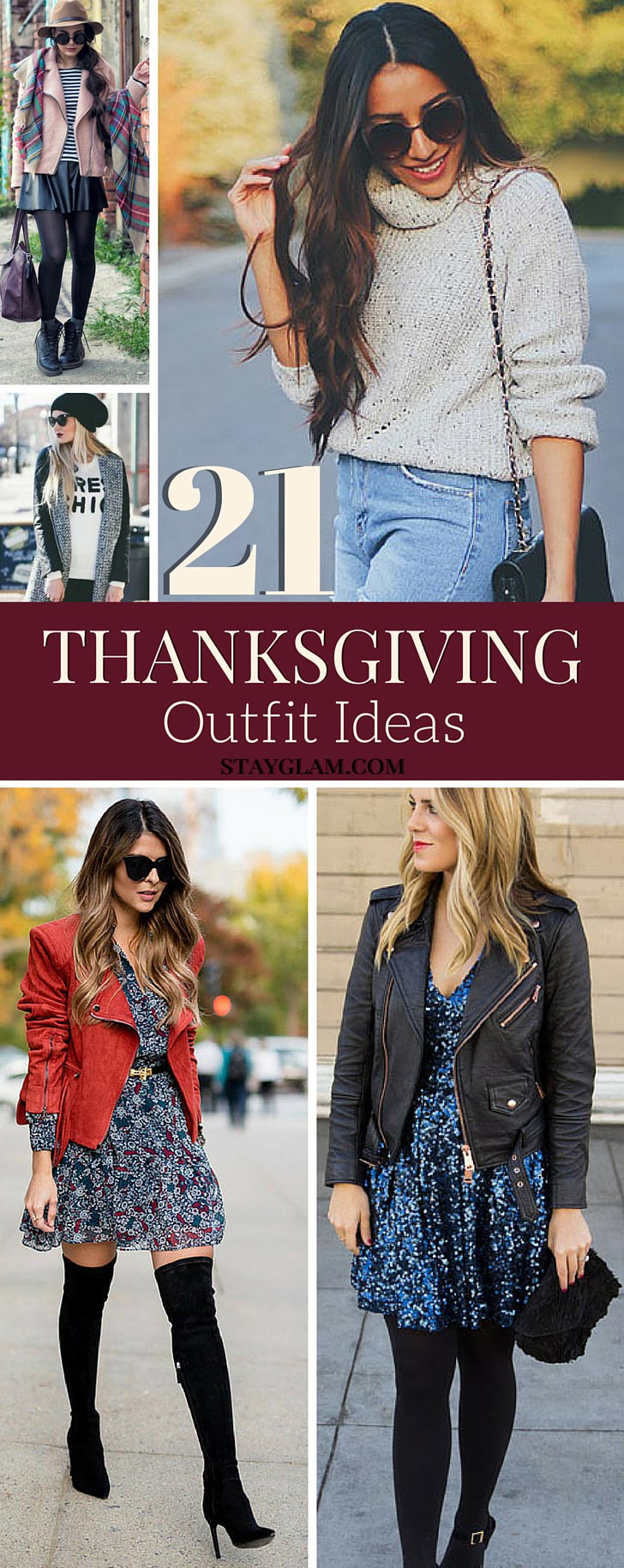 21 Comfy Stylish Thanksgiving Outfits