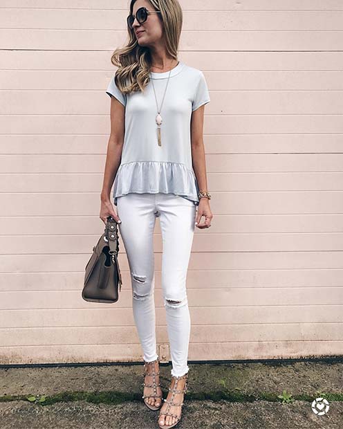 Svjetlo Top and Jeans for Casual Summer Outfits 