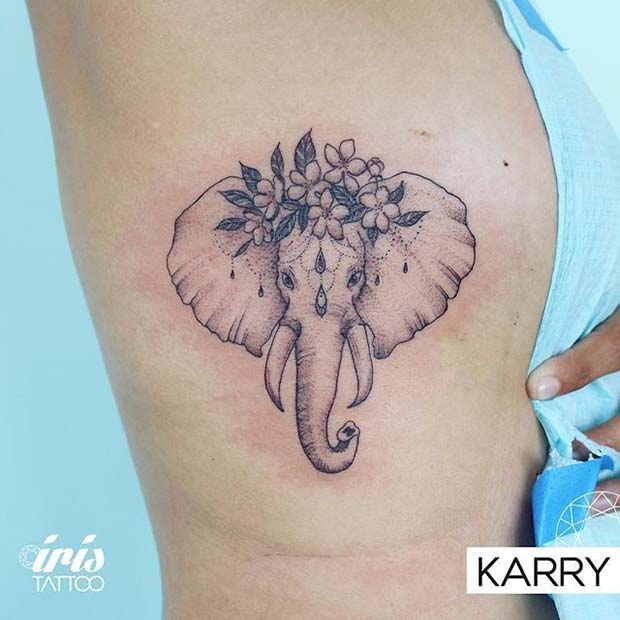 עָדִין Elephant Ink for Elephant Tattoo Ideas