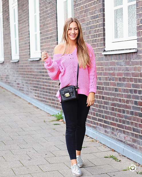 kapalı the Shoulder Sweater for Cute Outfits to Copy This Winter