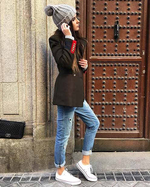 Askeri Style Winter Jacket for Cute Outfits to Copy This Winter