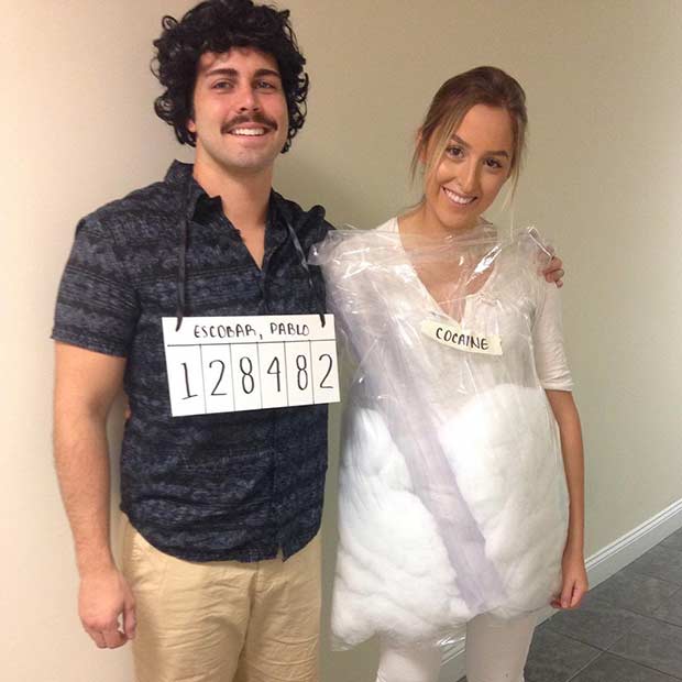 Pablo Escobar Narcos Couple Halloween Costume