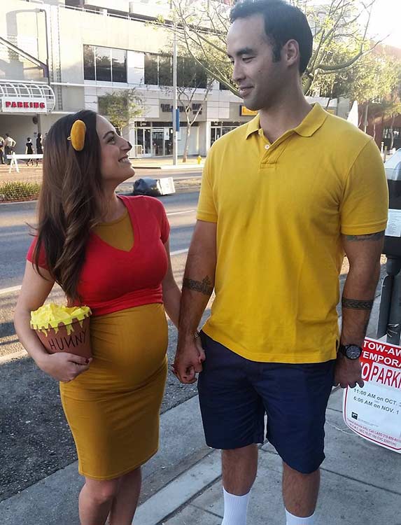 Winnie the Pooh Pregnancy Halloween Costume