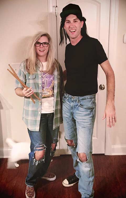 Wayne's World DIY Couple Halloween Costume