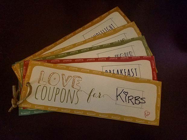 DIY Coupons for Valentine's Day