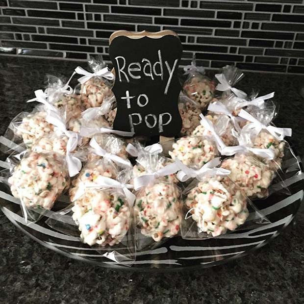 Redo to Pop Popcorn Prize for Baby Shower