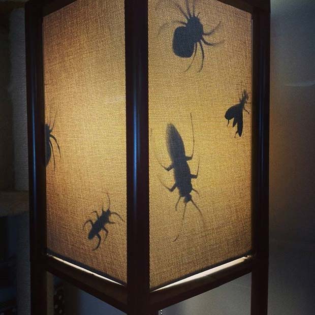 Insekt Lamp for Fun DIY Halloween Party Decor