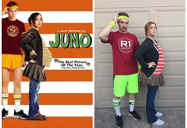 Juno Costume for Halloween Costumes for Pregnant Women