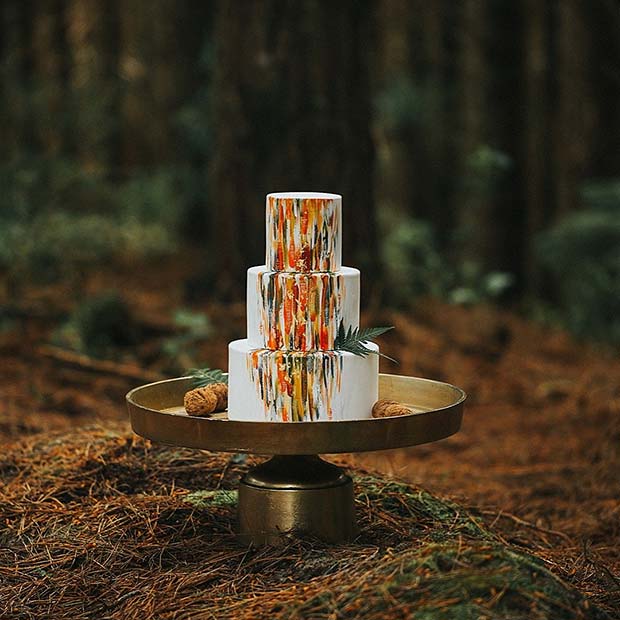 כַּפרִי Wedding Cake Idea for Rustic Wedding Ideas