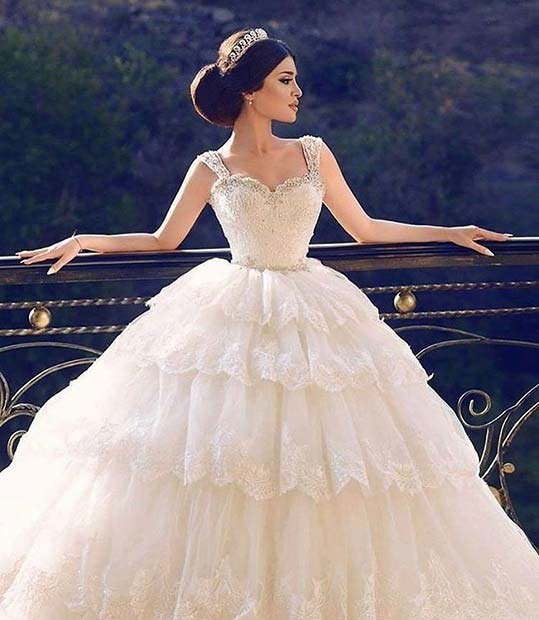 राजकुमारी Wedding Dress