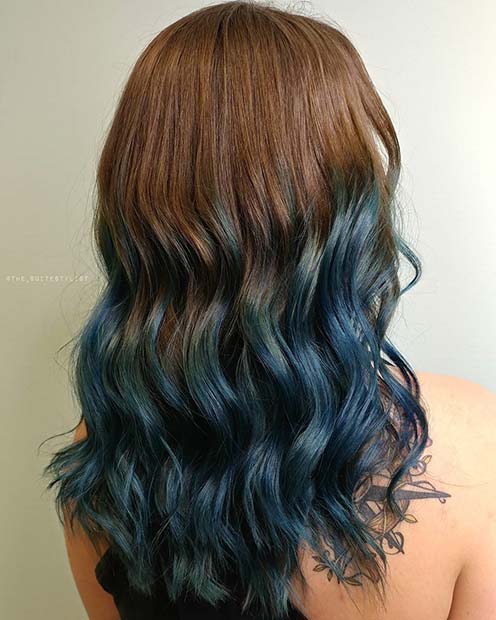 Оцеан Blue Ombre for Brunettes