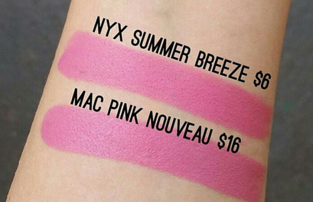 मैक Pink Nouveau Dupe
