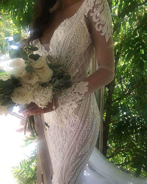 Bröllop Dress with Stunning Detail