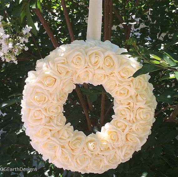 Lijep Floral Wreath for Bridal Shower