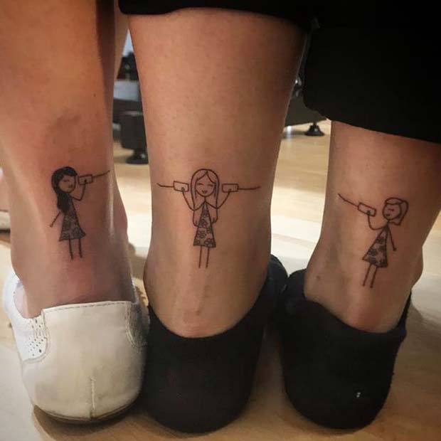 Lepo Sibling Tattoos for 3