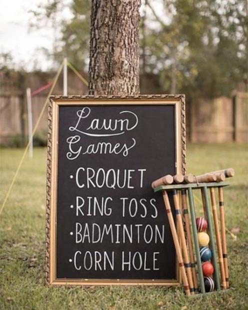Gräsmatta Games for an Outdoor Wedding 
