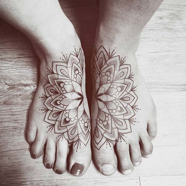 Unic Half Tattoos for Sister Tattoos