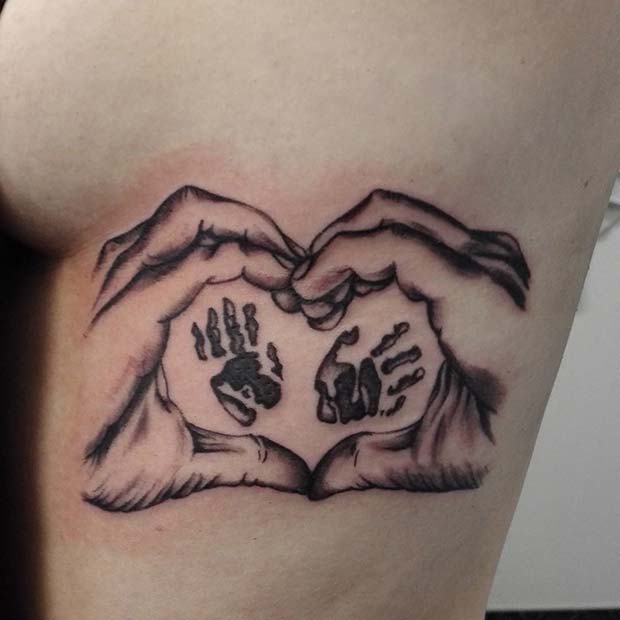Меморијал Tattoo Idea for Child or Baby