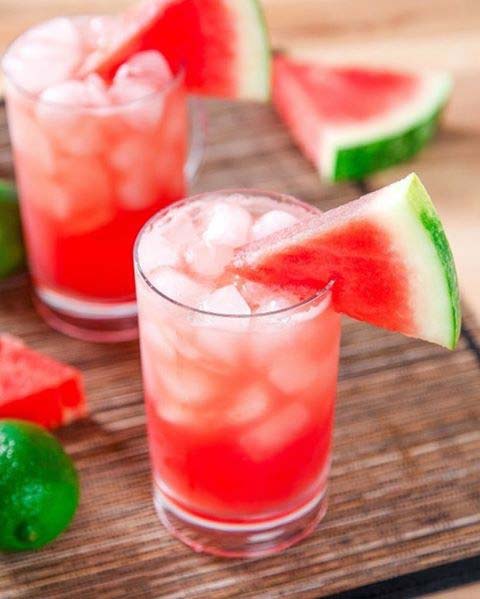 Vattenmelon Fruity Summer Cocktail Idea for Women