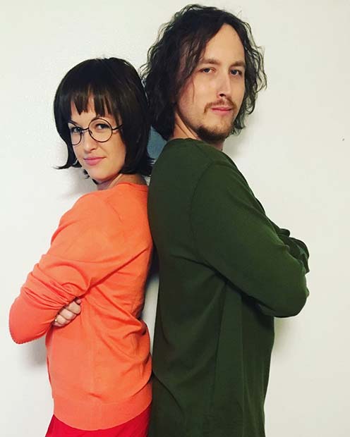 סקובי Doo's Velma and Shaggy for Halloween Costume Ideas for Couples
