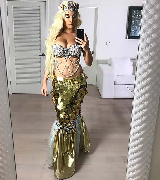 Magic Mermaid for Halloween Costume Ideas for Women 