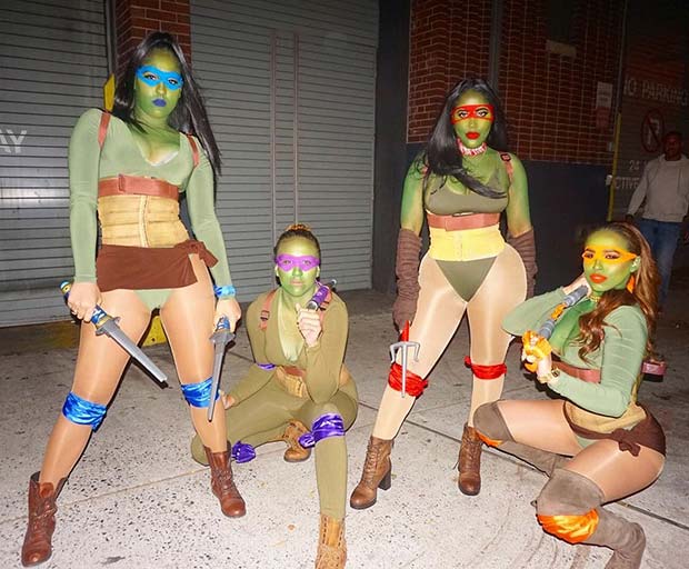 Nindzsa Turtle Costumes for Halloween Costume Ideas for Women 