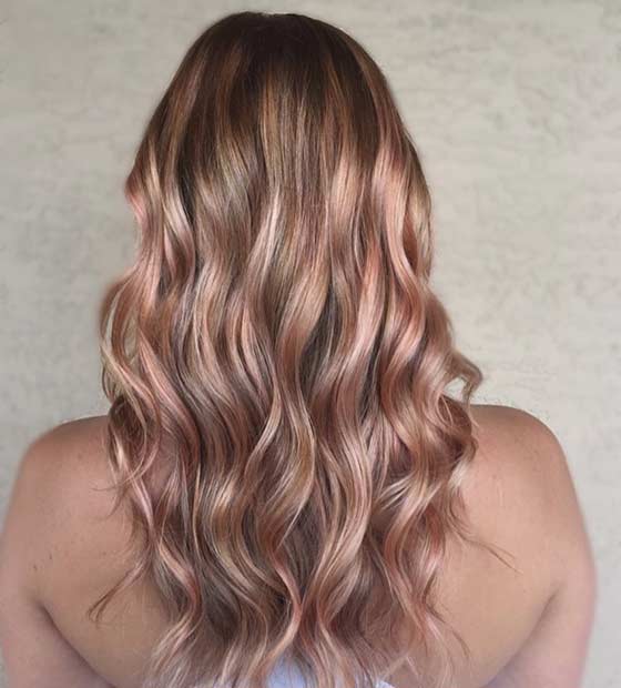 ince Rose Gold Highlights