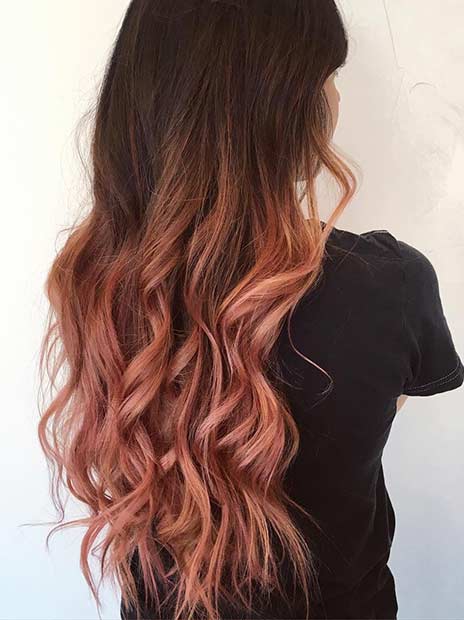 Rózsa Gold Hair Painting Hair