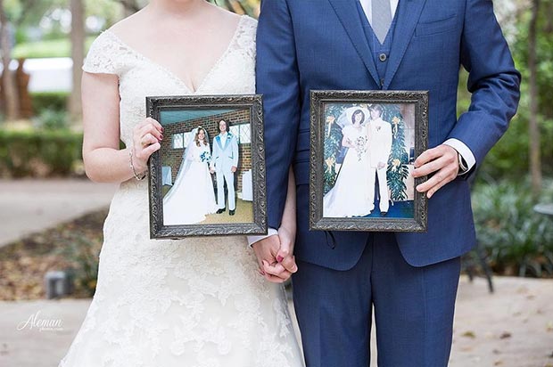 ייחודי Wedding Photo Idea