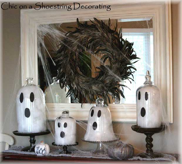 ง่าย DIY Halloween Ghosts Decoration