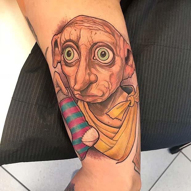 Dobby Tattoo Idea