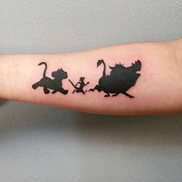 A Lion King Disney Tattoo