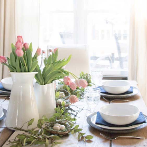 húsvéti Dining Table Idea