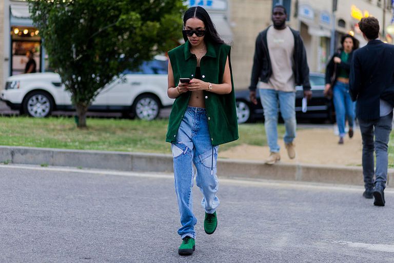 सड़क style fashion jeans