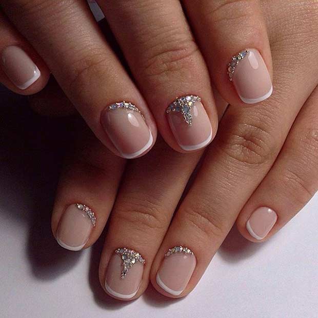 Француски Tip Manicure for Short Nails