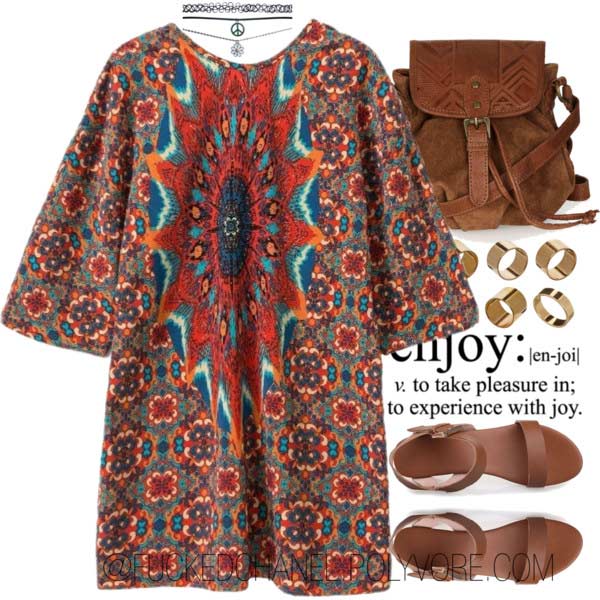 bohemisk Dress Coachella Outfit Idea