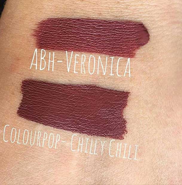 अनास्तासिया Beverly Hills Veronica Lipstick Dupe
