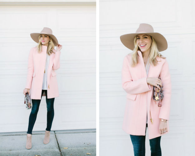 पस्टेल Pink Winter Outfit