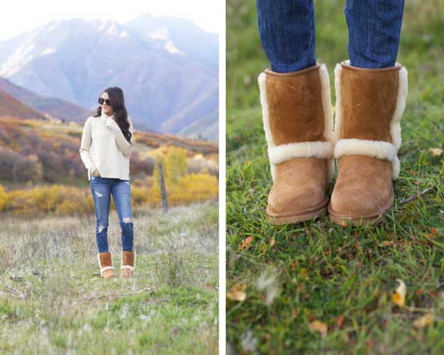 स्वेटर Ugg Boots Outfit
